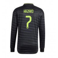 Real Madrid Eden Hazard #7 Tredjetrøje 2022-23 Langærmet